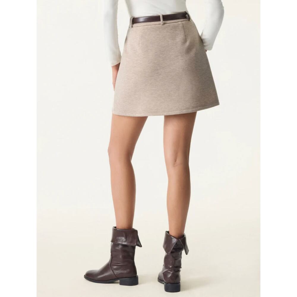 OGL Pleated High Rise A-Line Pull on Skorts with Pockets NWT SIZE L - Picture 7 of 8